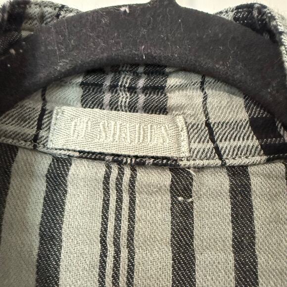 CP Shades Shirt Button Down 100% Cotton Blue Green Medium Lagenlook - Picture 3 of 10